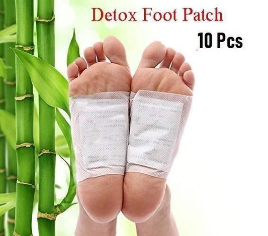 Detox Foot Patches Pads for Body Stress Relief (Set of 10) (BUY 1 GET 1 FREE)